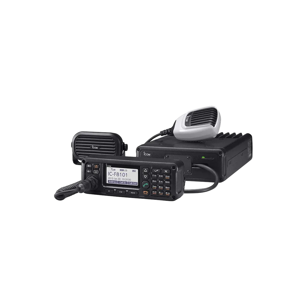 icom ic-f8101 hf mobile transceiver