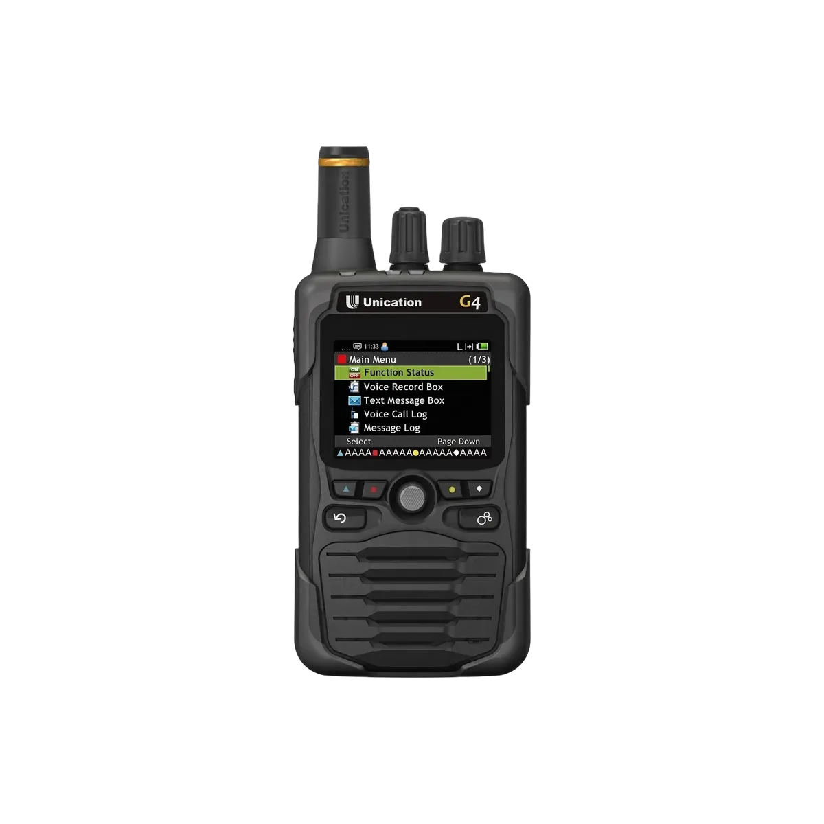 unication g4 front color lcd