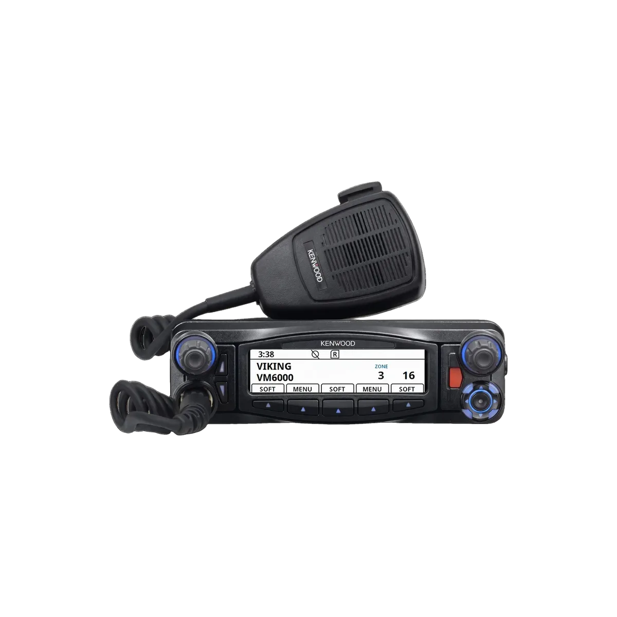 kenwood viking vm6000 front mic lcd